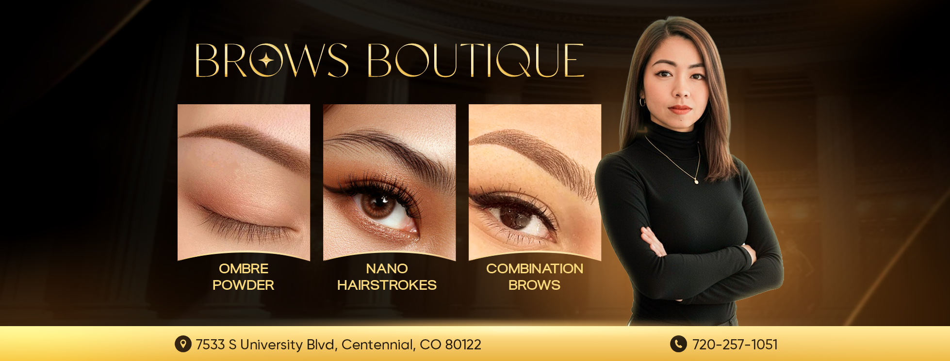 Brows Boutique - Ombre Powder, Nano Hairstrokes, and Combination Brows